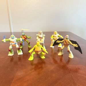 TMNT Teenage Mutant Ninja Turtles 2016 McDonalds Happy Meal Toys‎ Set of 6